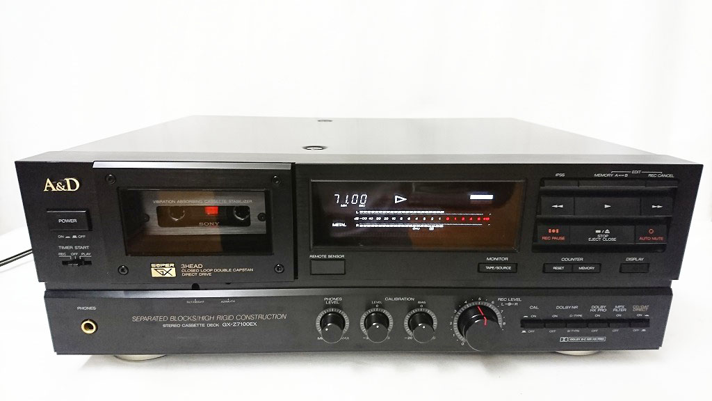 A&D GX-Z7100 赤井 AKAI カセットデッキ