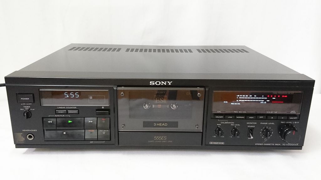 SONY TC-K555ESX カセットデッキ