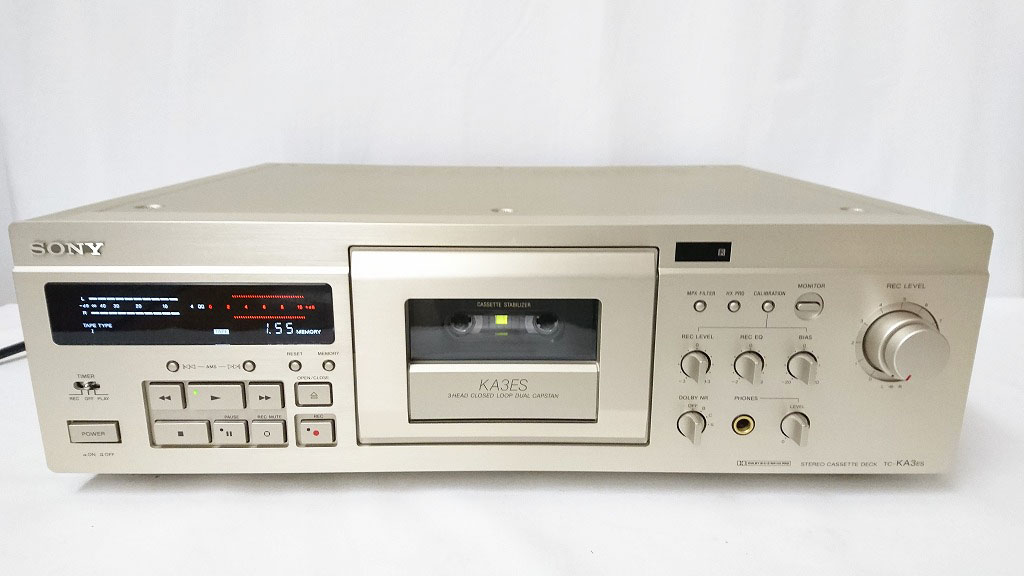 カセットのふたが開かないためSONY TC-KA3ES カセットテープレコーダー