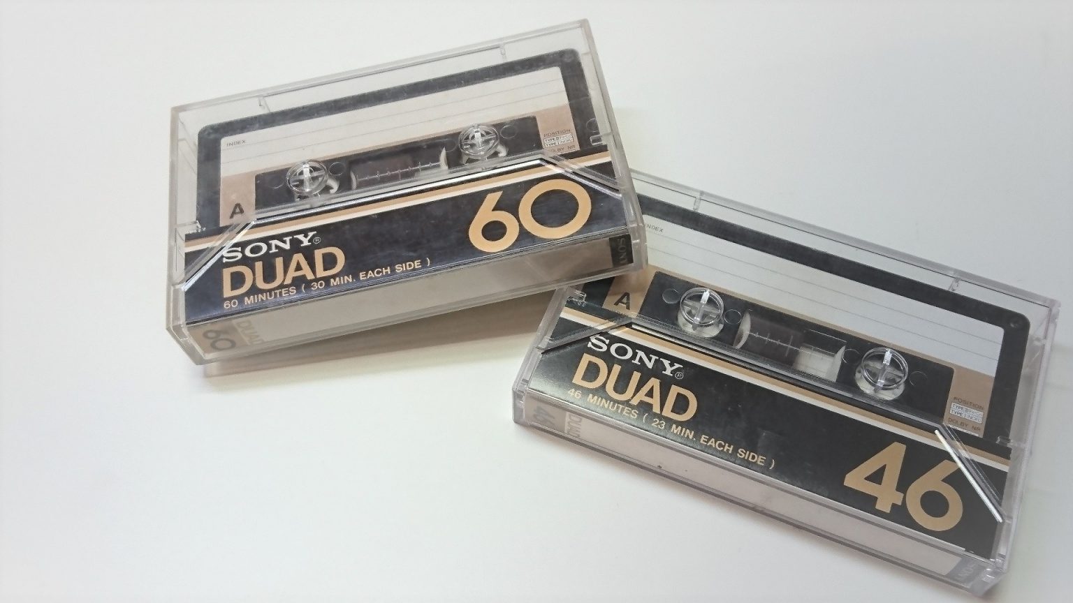 SONY - オーディオカセットテープSONY DUAD TYPEⅢ Fe-Cr 90分の+ ...