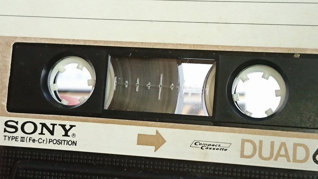 SONYのDUAD◇「カセットテープは3種類！」なんて言わないで 