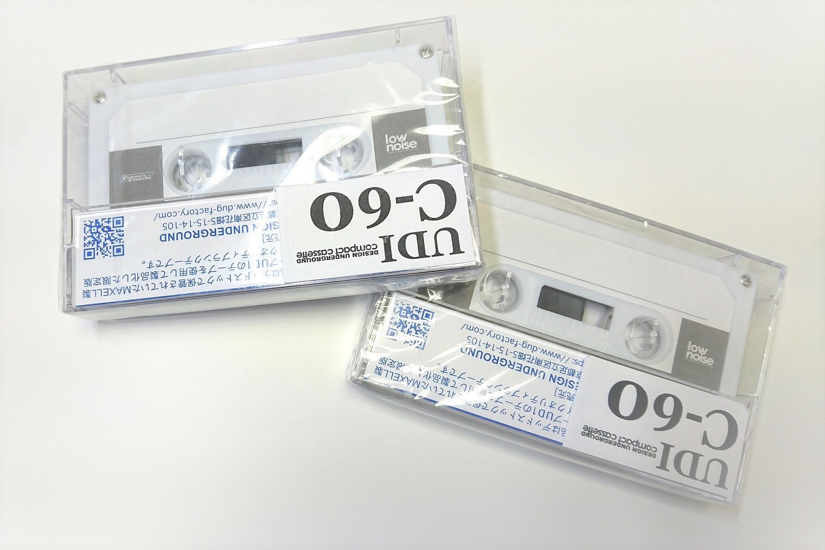 maxell カセットテープ　インデックスカード