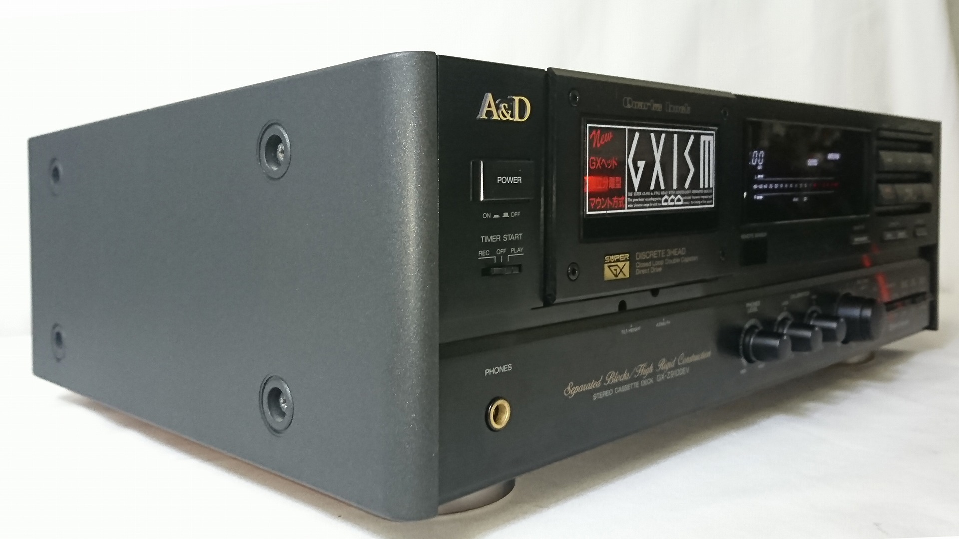 A&D GX-Z9100EV◇赤井電機が最後に送り出したフラッグシップ 