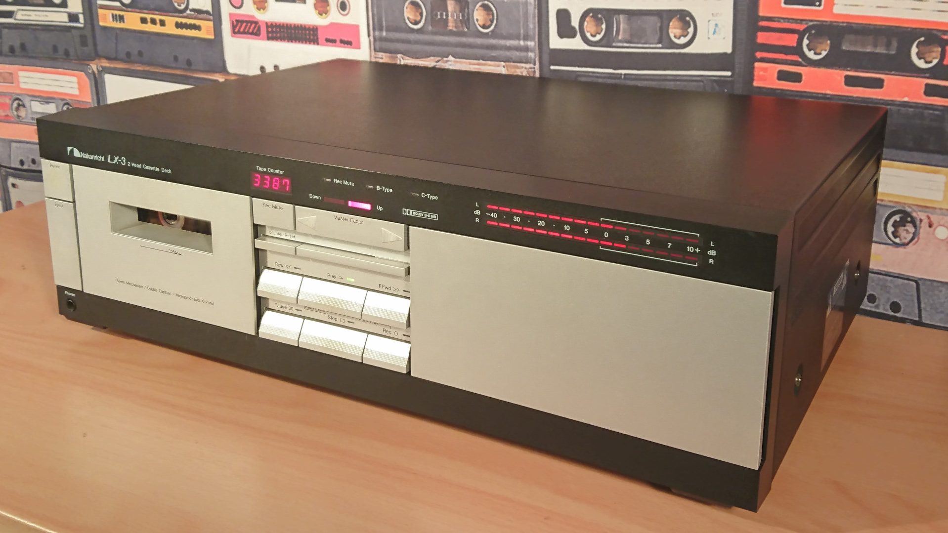 絶妙なデザイン Nakamichi EX 動作良好品 ナカミチ カセットデッキ LX