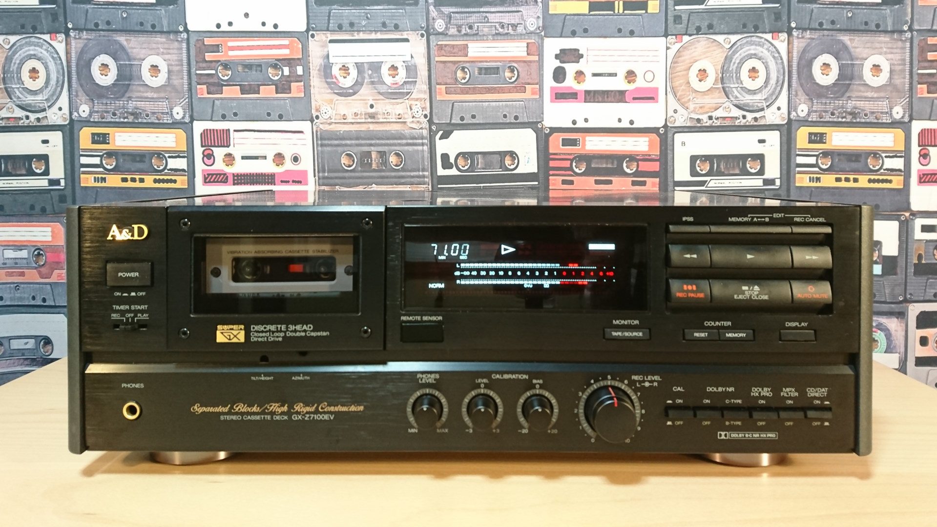 A&D GX-Z7100EVの紹介◇最後は独立懸架ヘッドで登場。 | スーパー