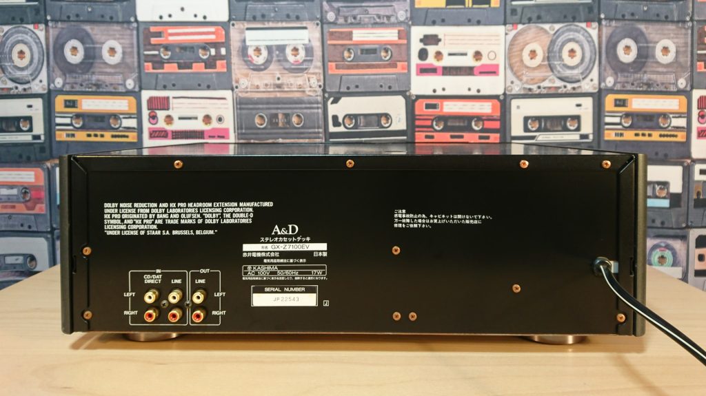 A&D ステレオカセットデッキ GX-Z7100EV 作動品 A&D GX-Z7100EVの紹介◇最後は独立懸架ヘッドで登場。 | スーパー