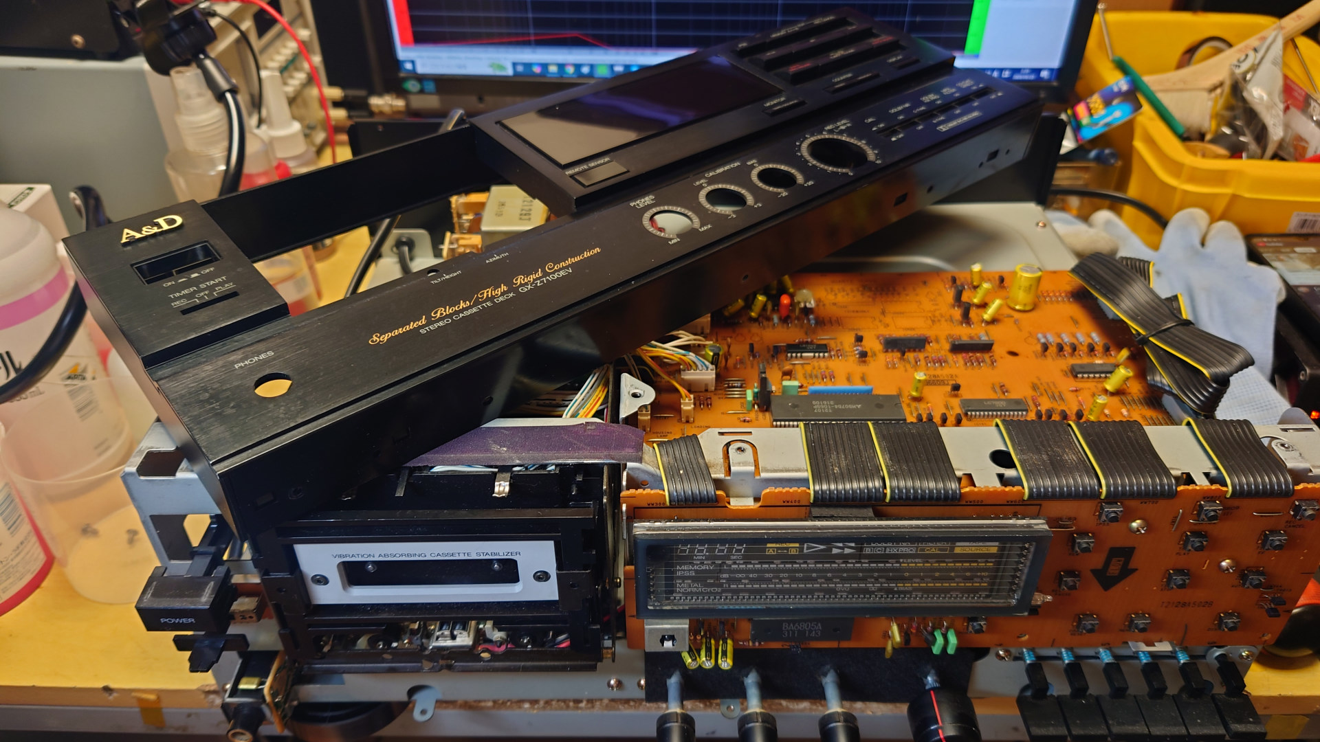 A&D GX-Z7100EVの紹介◇最後は独立懸架ヘッドで登場。 | スーパー